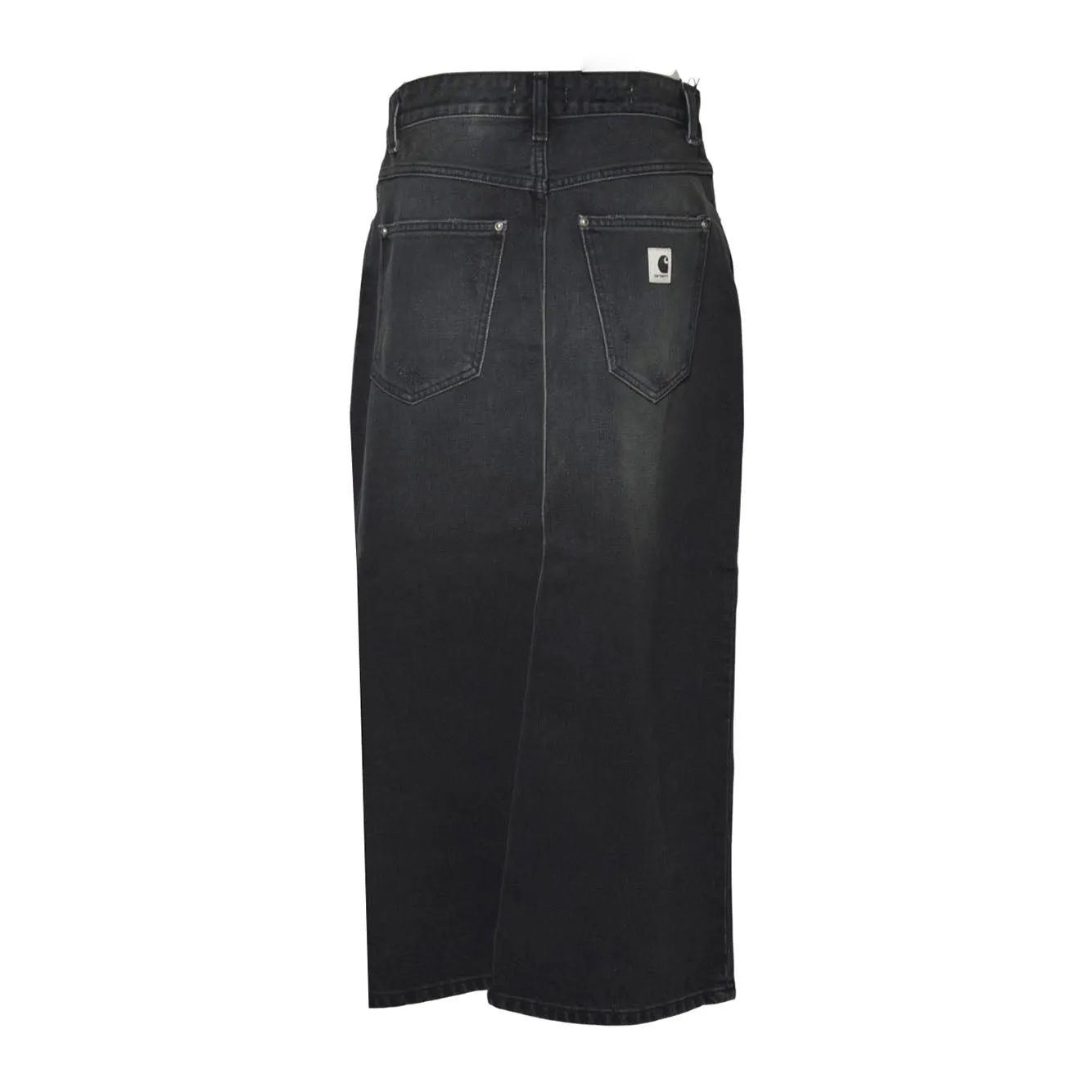 Carhartt WIP Brandon I036330 gonna nero denim cotone