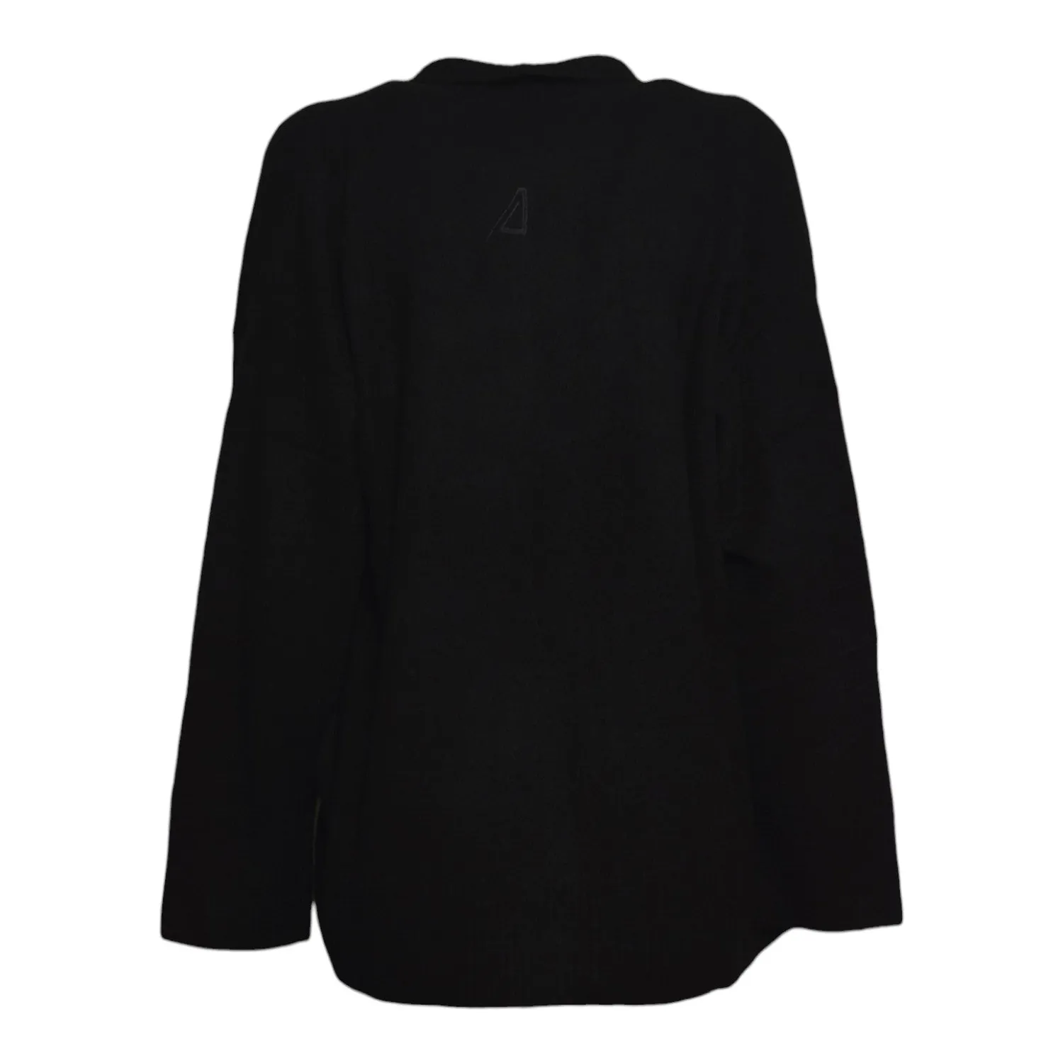 Akep CAKD15102 cardigan nero ricamato donna
