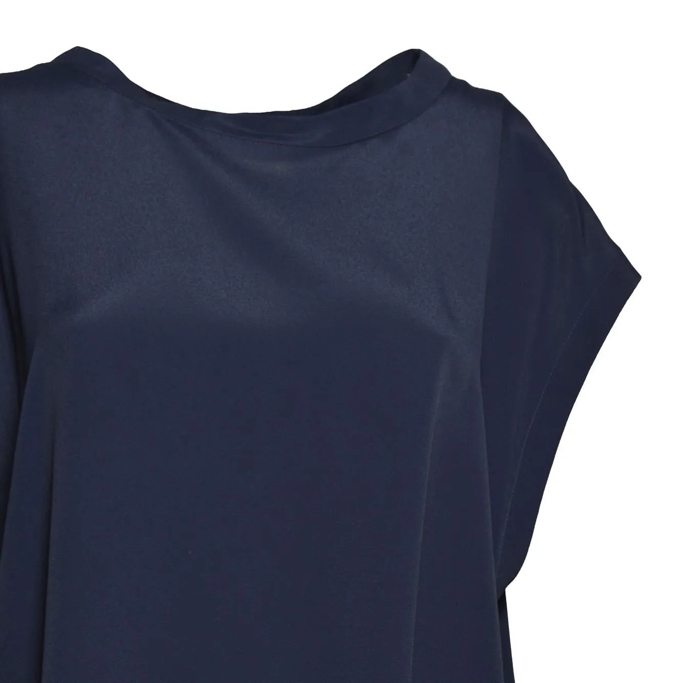 Momoni 200MMOBL00420013MO blusa blu viscosa 38