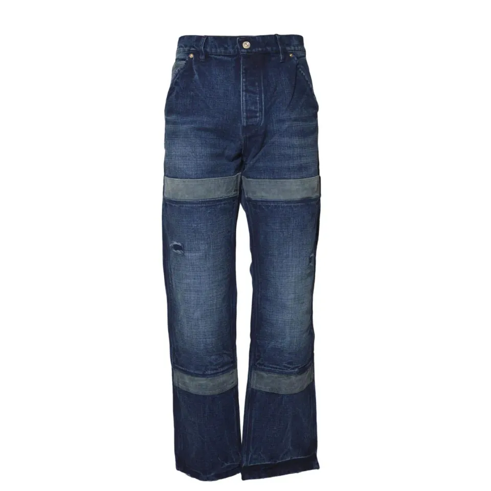 Wales Bonner Sierra Trouser pantalone indigo 30 32