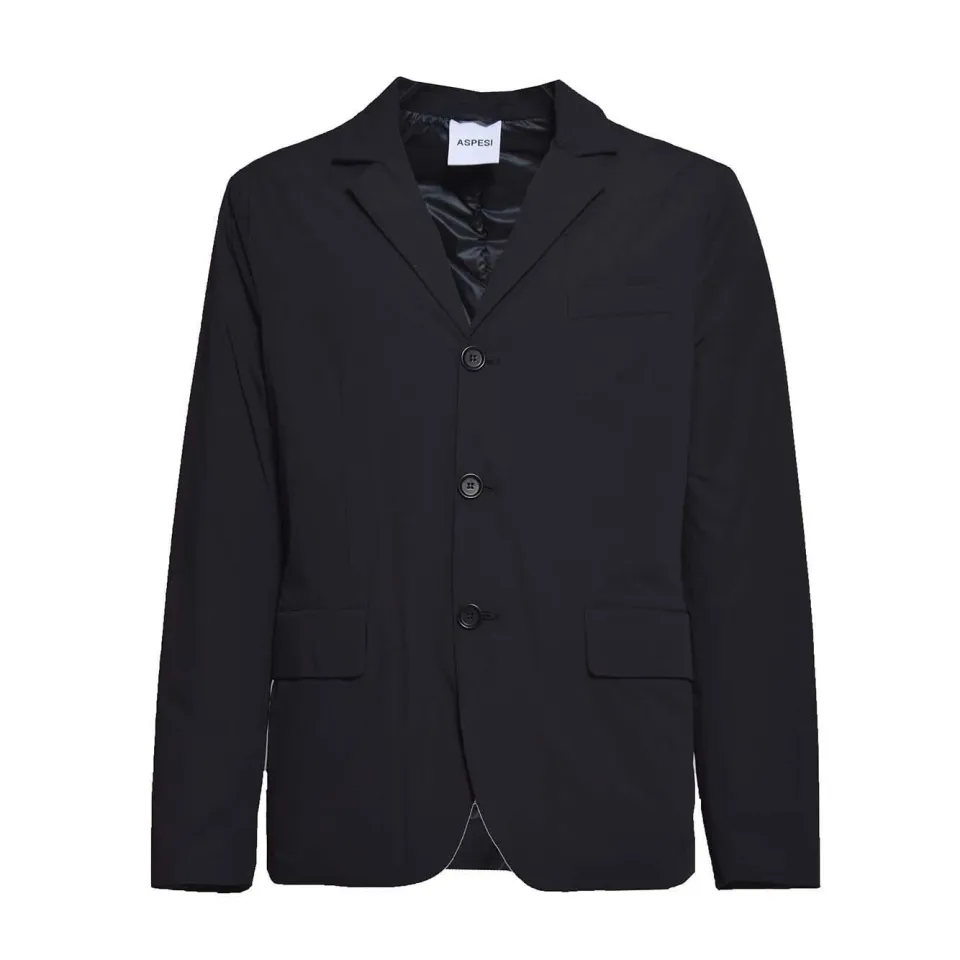 Aspesi Paper 3I03L589 giacca nylon stretch blu navy M