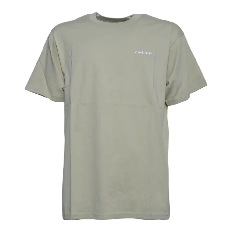 Carhartt Wip I030435 t-shirt cotone beige script XS-XL