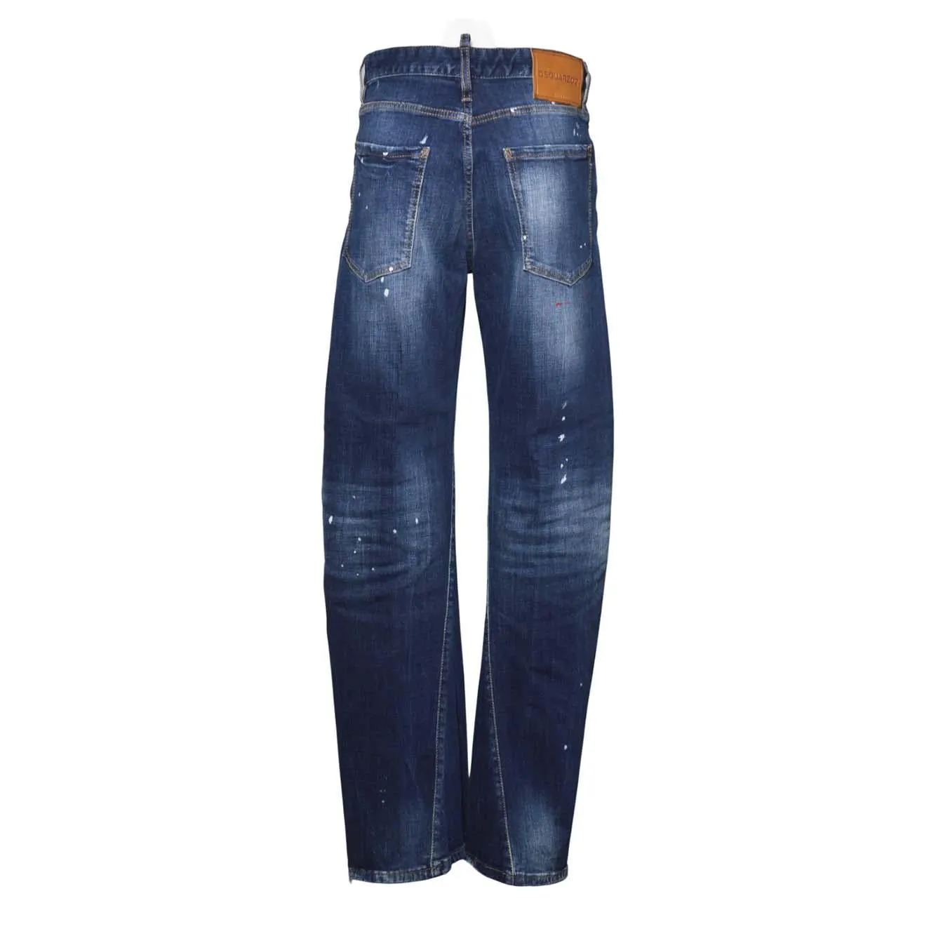 Dsquared2 S75LB1135S30664 loose twist jean uomo denim blu