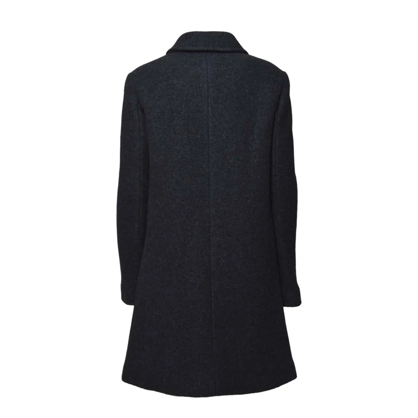 Aspesi 0757 Cappotto Lana Donna Blu Notte Taglia 46