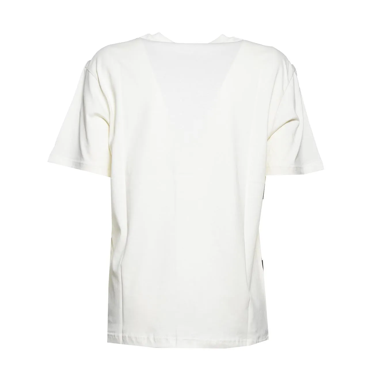 MSGM Junior S6MSJBTH240 t-shirt crema cotone