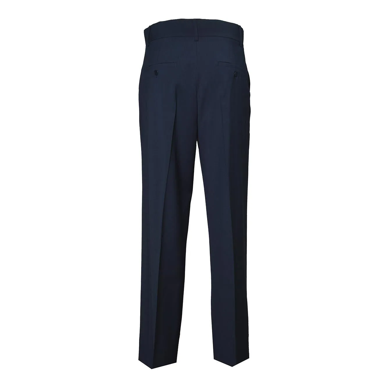 MaxMara Weekend 2615131041600 pantalone lana blu notte