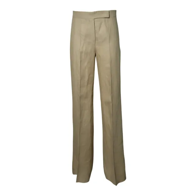 Max Mara Big Sfilata 2611131243600 pantalone donna lino beige