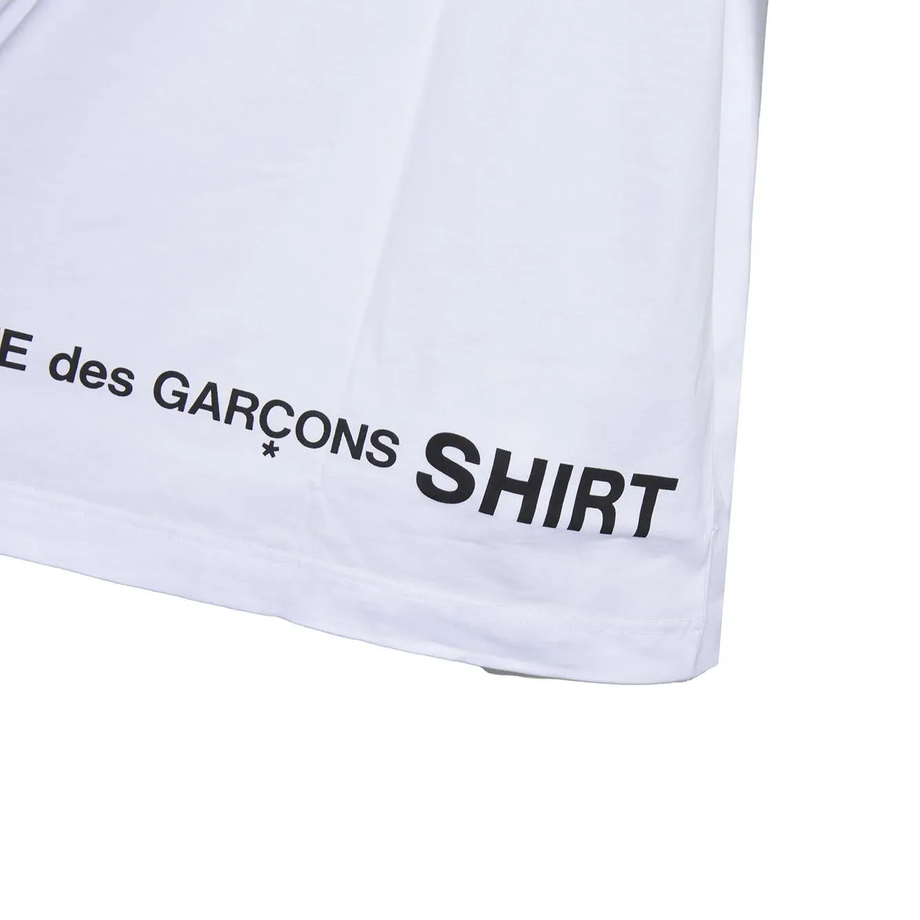 Comme des Garcons Shirt FQT008S26 t-shirt bianca cotone
