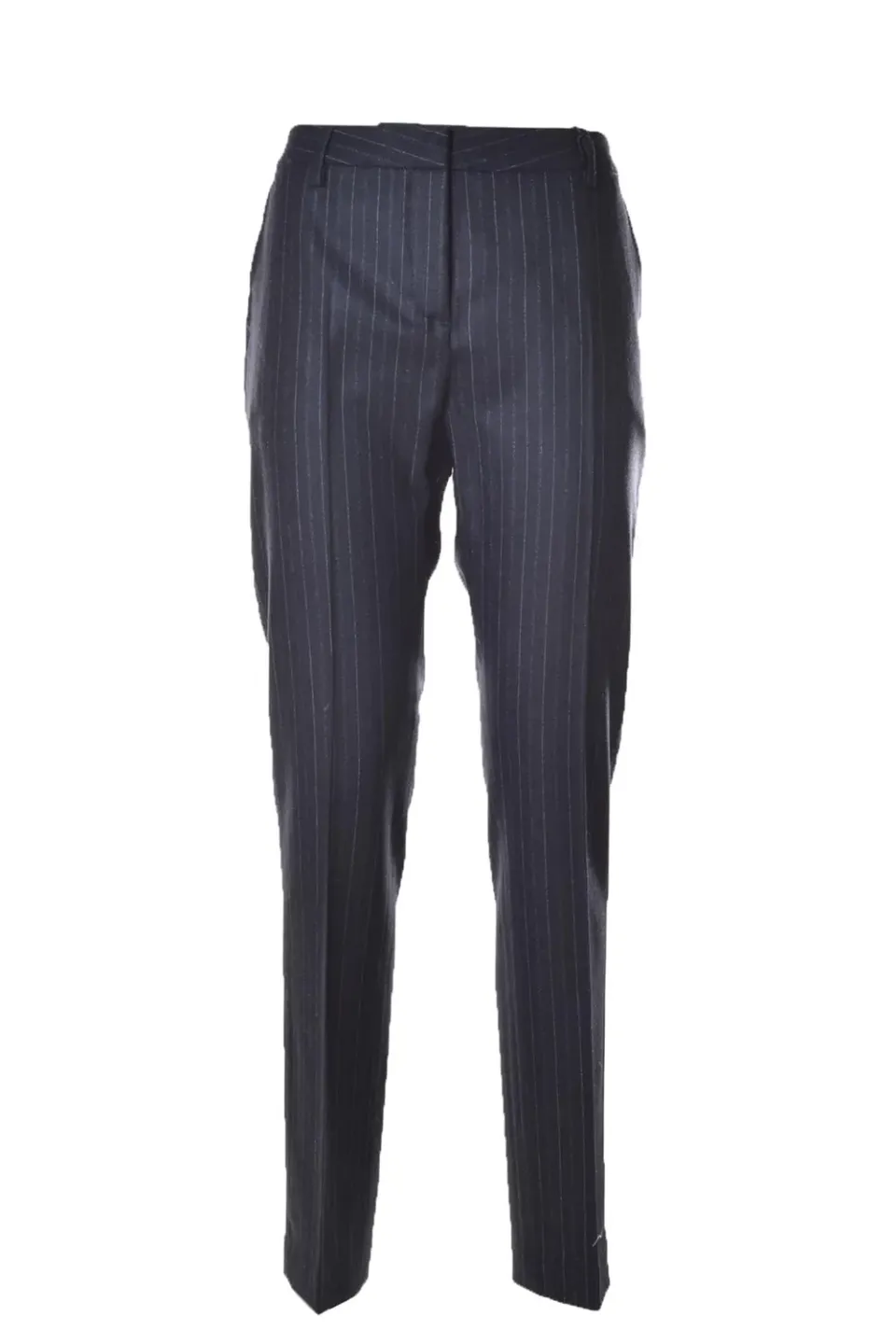 Tonello P53205074R pantalone blu lana cachemire