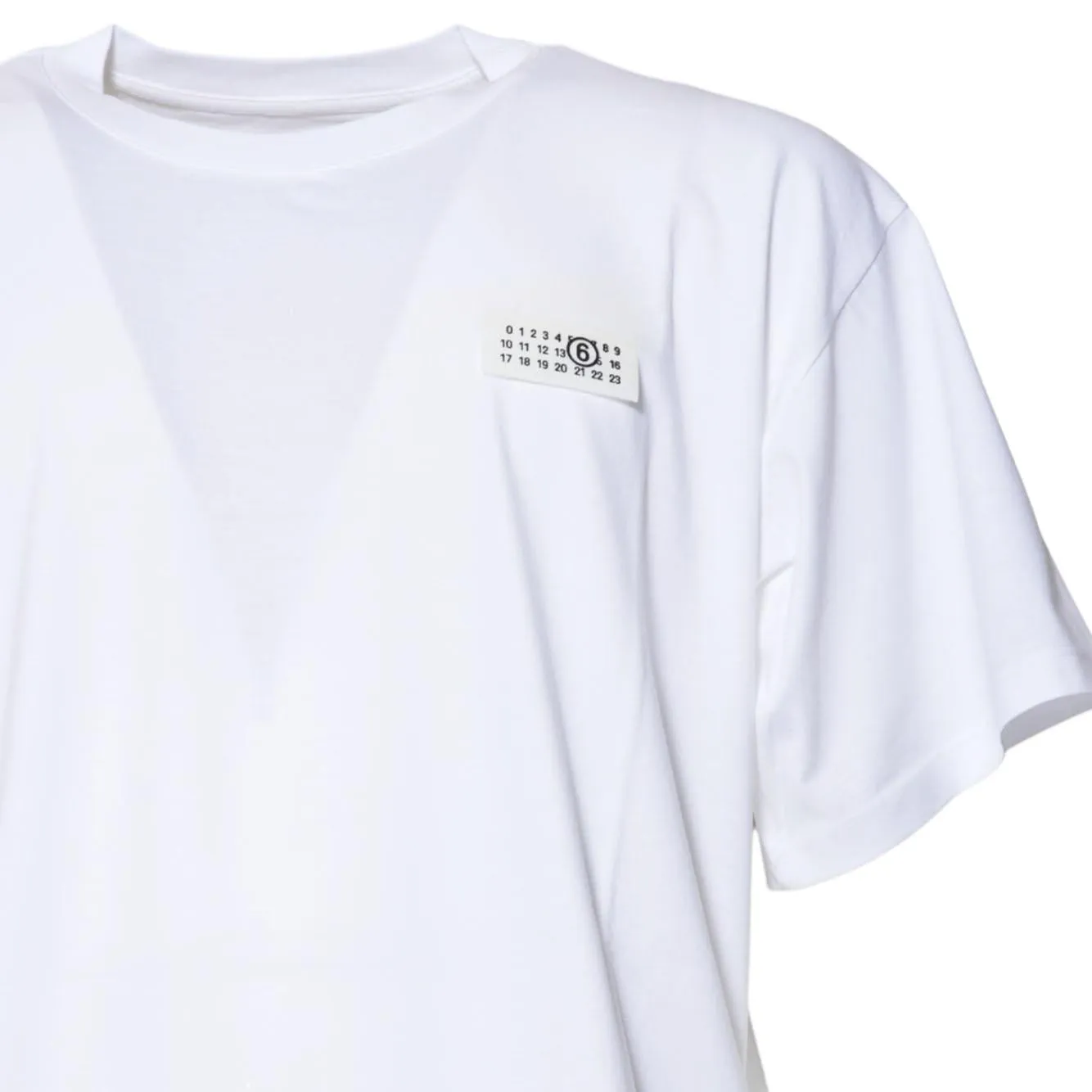MM6 Maison Margiela SH2GC0030M20048 t-shirt uomo bianca cotone