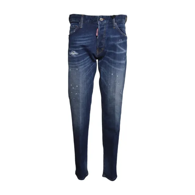 Dsquared2 Teddy S74LB1896 jeans uomo denim blu