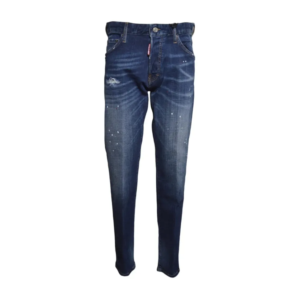 Dsquared2 Teddy S74LB1896 jeans uomo denim blu