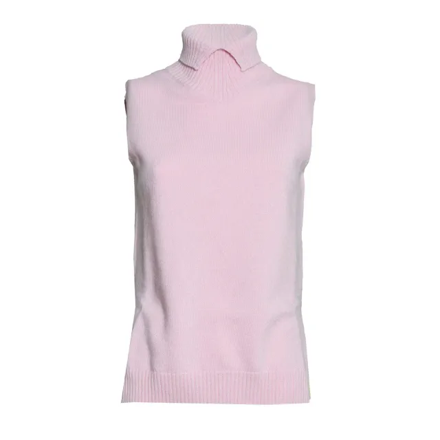 Jil Sander J02FB0141J14870 gilet rosa donna
