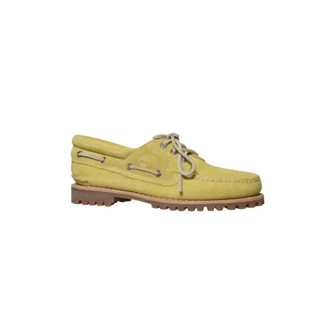 Timberland TB0A2GNVENT1 mocassini uomo gialli pelle scamosciata