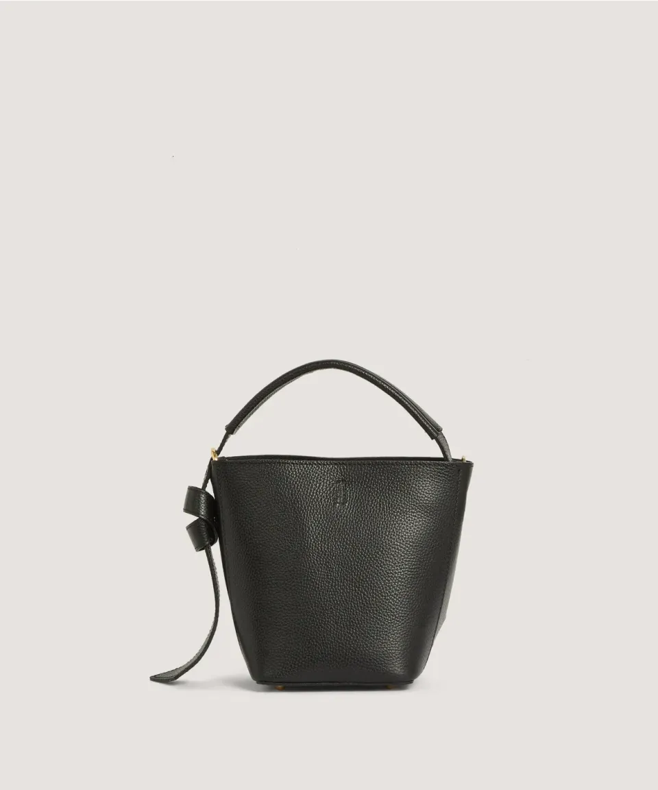 Rodier Valentine borsa secchiello pelle nera