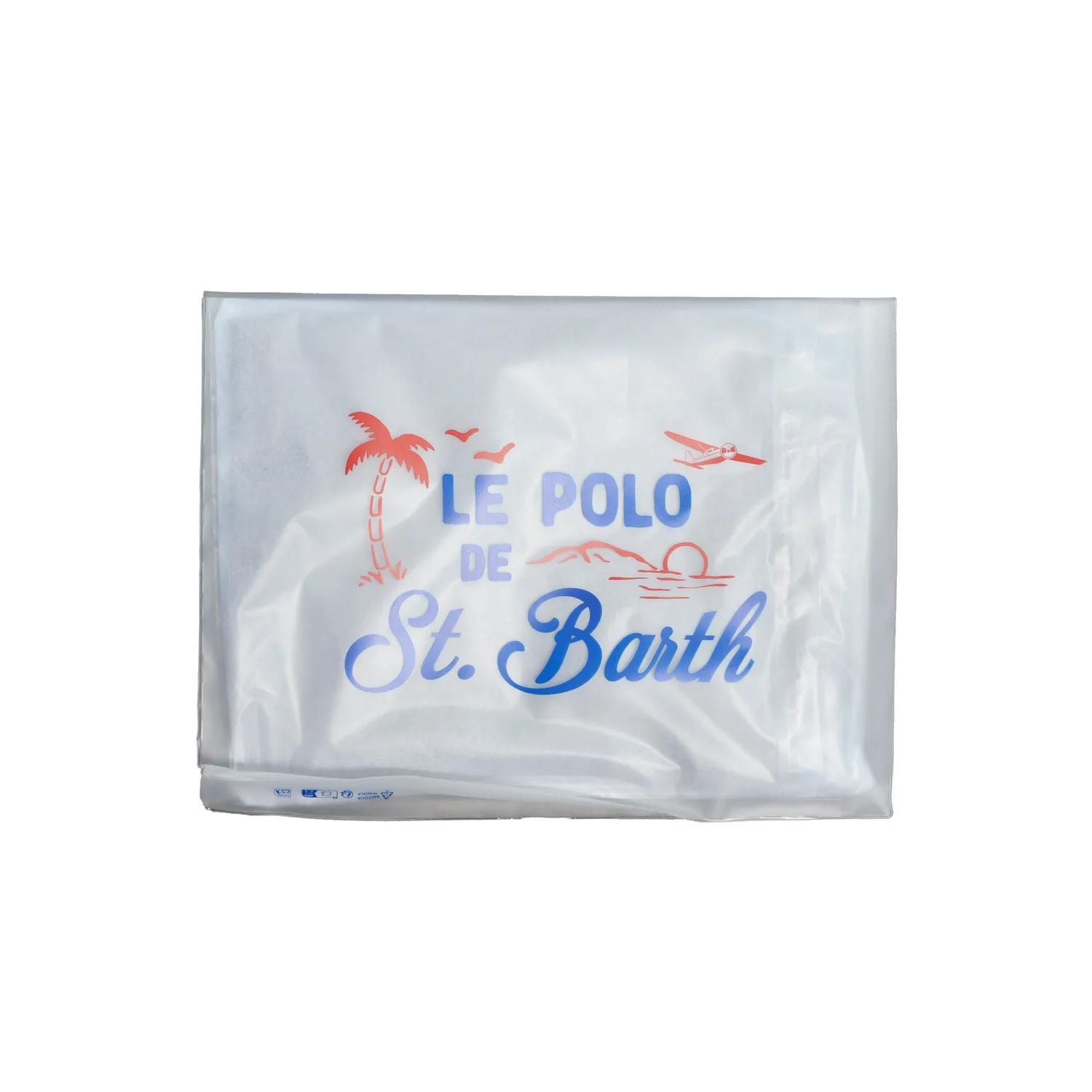 Saint Barth SLO0010 polo righe cotone blu maniche corte