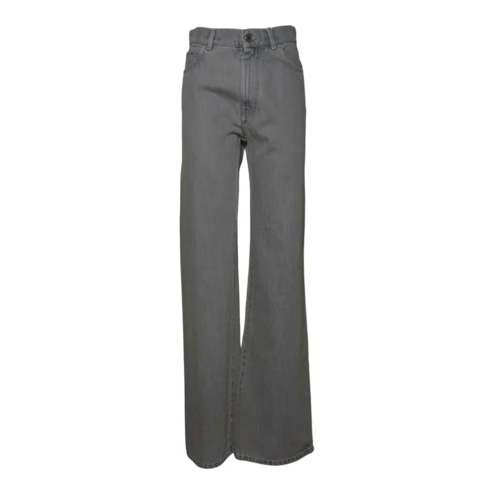 Max Mara Colibri 2611181021600 pantalone grigio cotone 40