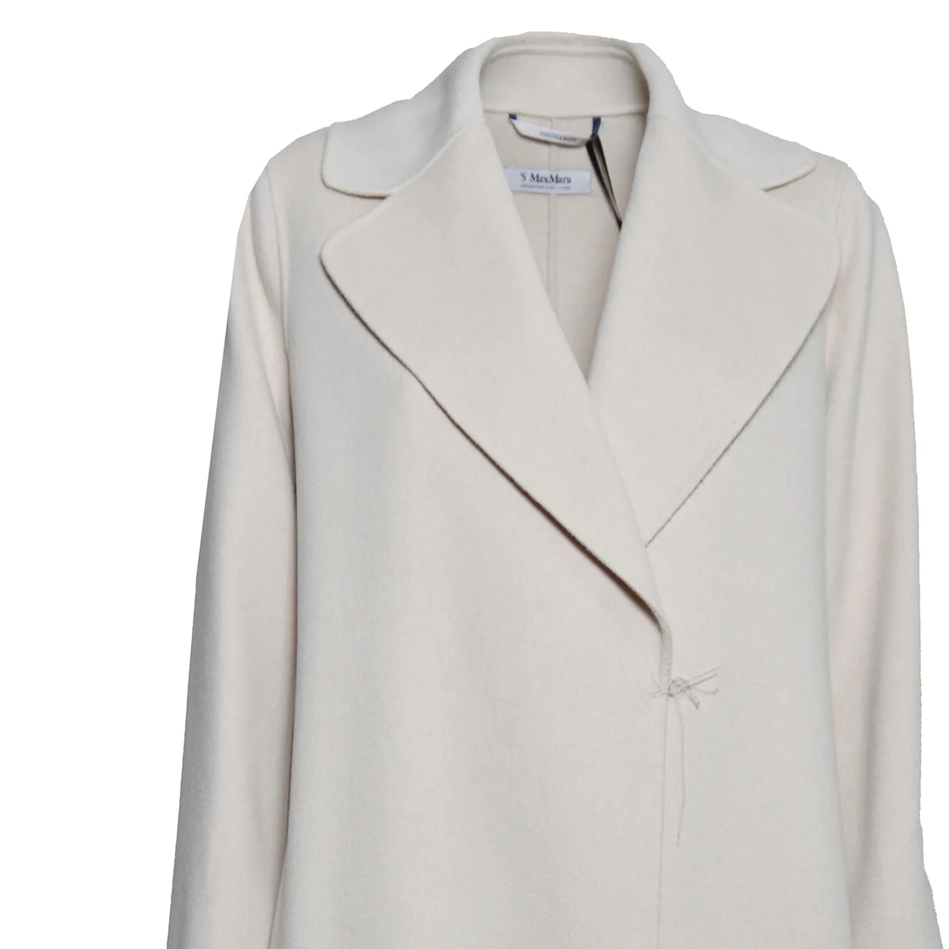 S Max Mara Poldo 2629016073600 cappotto donna panna lana