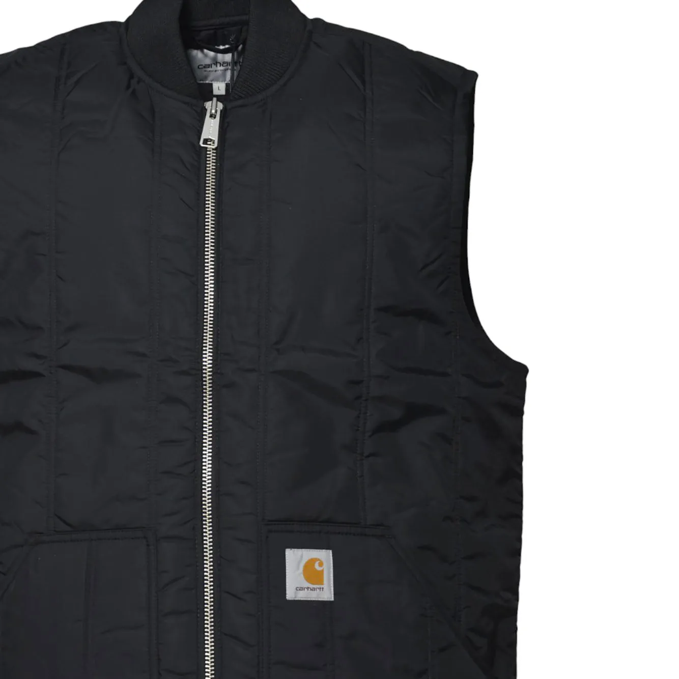 Carhartt WIP Lachlan I034387 gilet nylon nero leggero