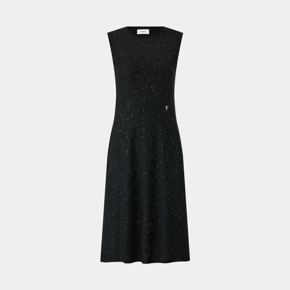 PORTS Timeless Black Dress abito nero elegante
