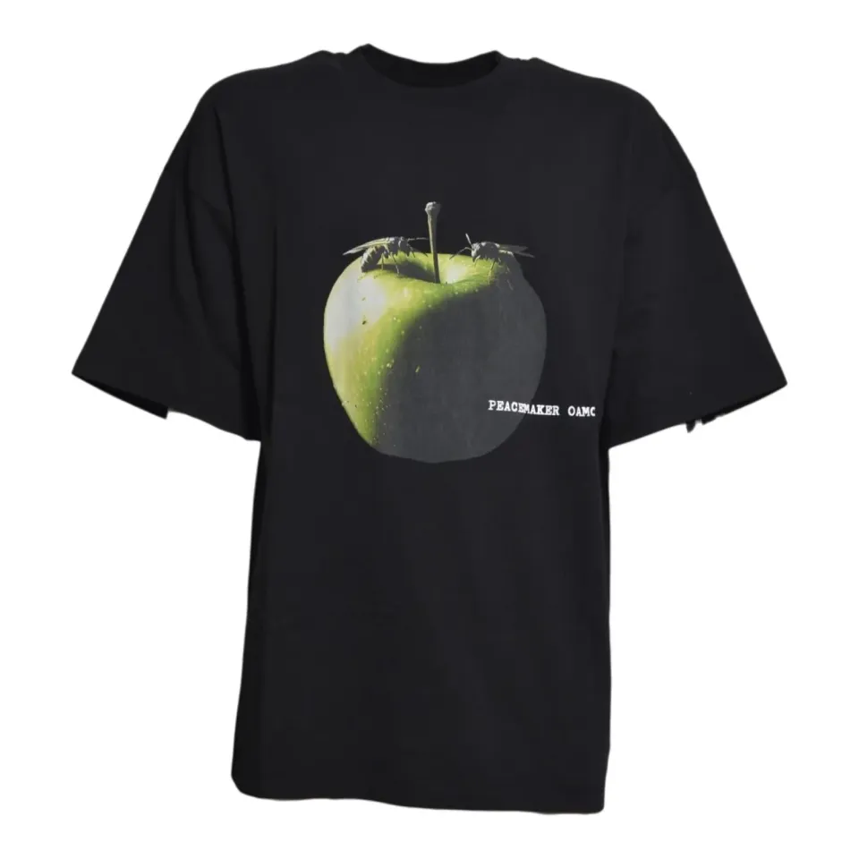 Peacemaker OAMC PCM3OT02GJE00 t-shirt nera oversize