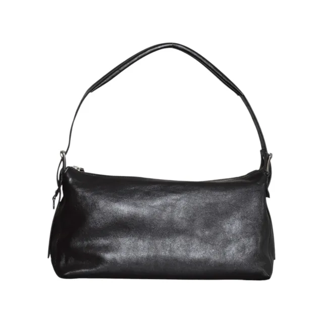 Lemaire BG0167LL0108 baguette borsa a spalla marrone pelle