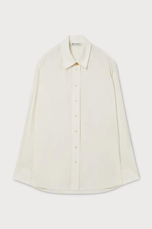 Ports 1961 PW226HLS09 camicia bianca classica