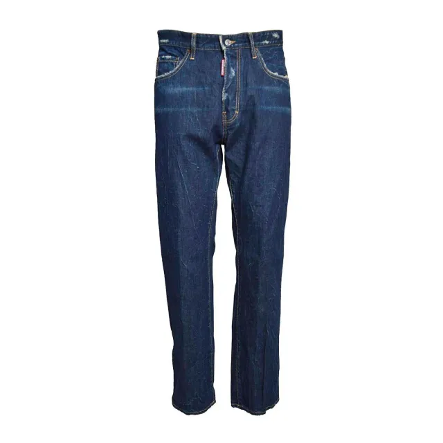 Dsquared2 642 jeans blu scuro 44 in cotone