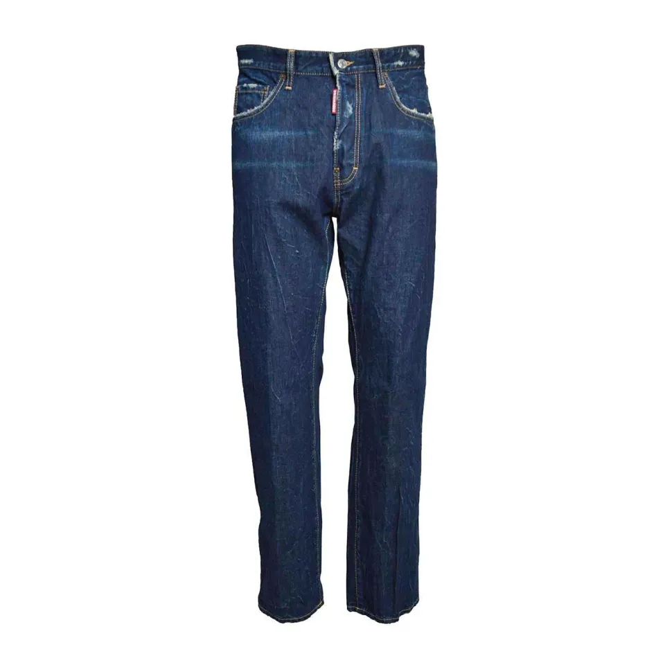 Dsquared2 642 jeans blu scuro 44 in cotone