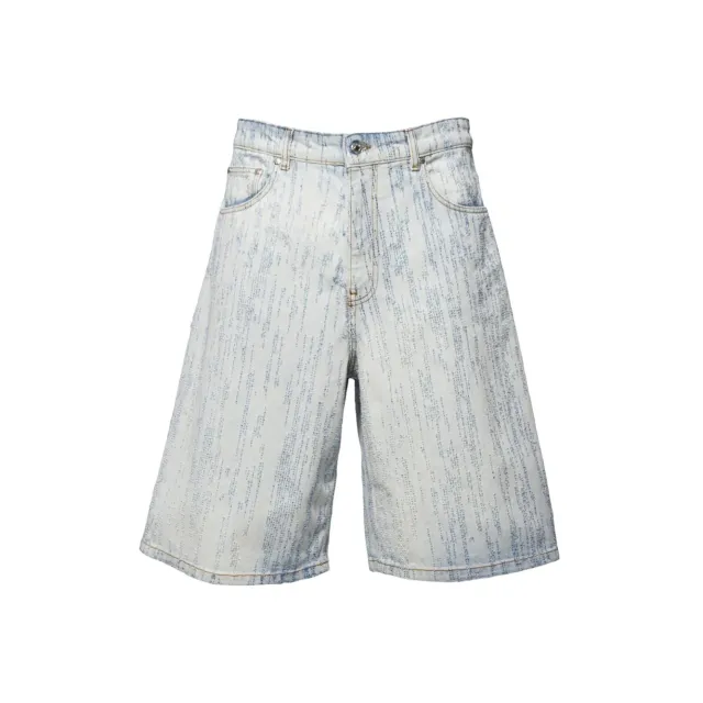 MSGM 3840MB231257085 bermuda denim azzurro