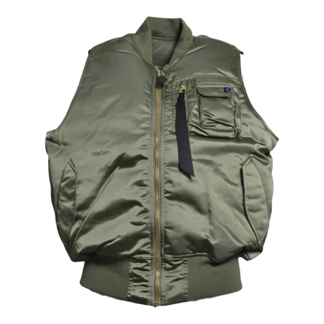 Alpha Industries MA-1 Base SS758102 gilet verde nylon