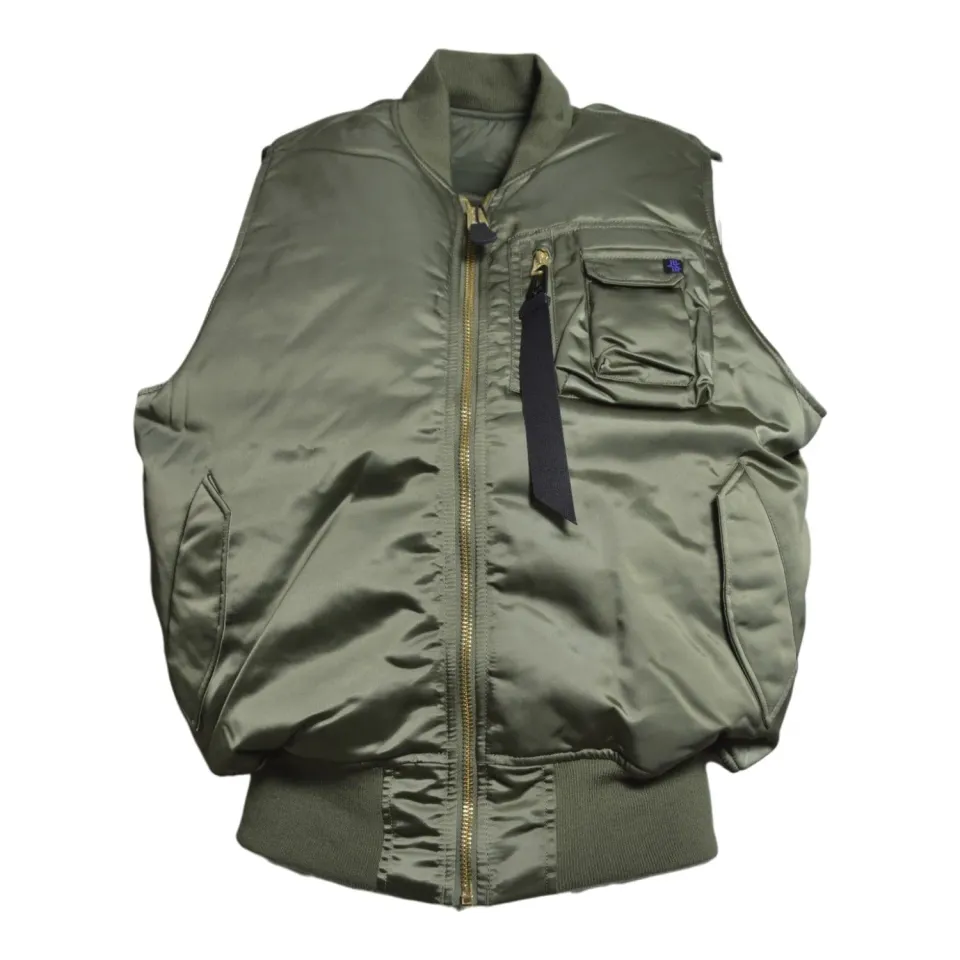 Alpha Industries MA-1 Base SS758102 gilet verde nylon