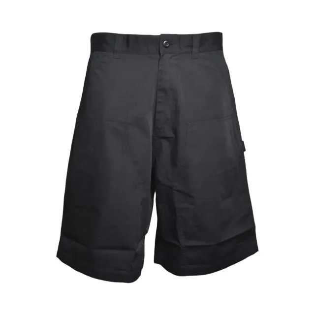 Carhartt WIP I036138 Postal bermuda nero uomo