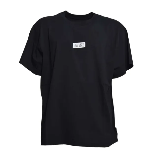 MM6 Maison Margiela SH0GC0032 t-shirt cotone nera