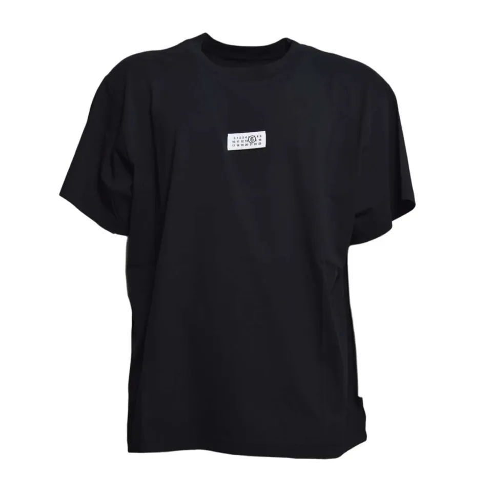 MM6 Maison Margiela SH0GC0032 t-shirt cotone nera