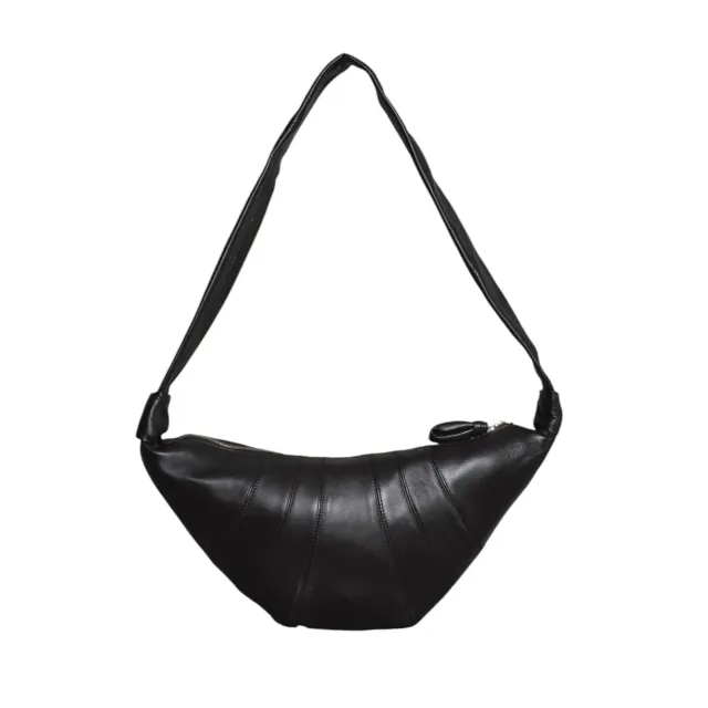 Lemaire BG0001LL095BR490 Borsa Spalla Cioccolato Pelle