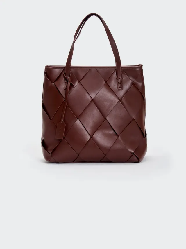 Vicolo Hoshi borsa moka tracolla mano 30x18x35