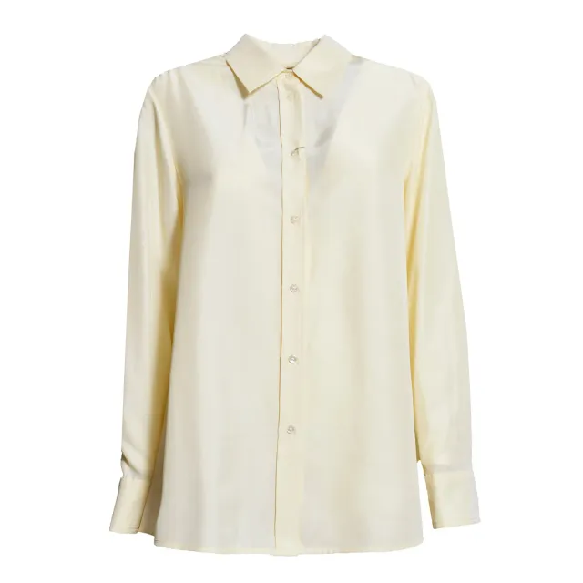 Max Mara Weekend Palanca 2625116012600 Camicia Seta Ecrù