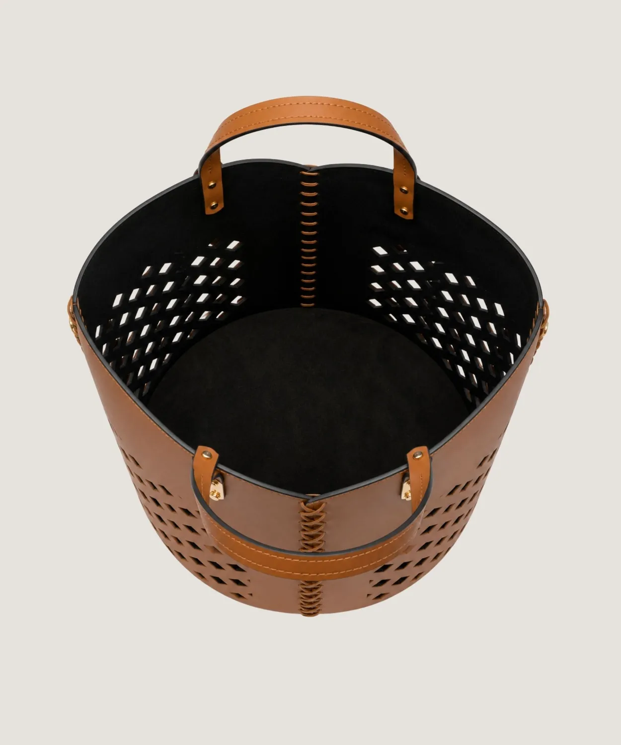 Rodier Véronique borsa secchiello pelle cammello