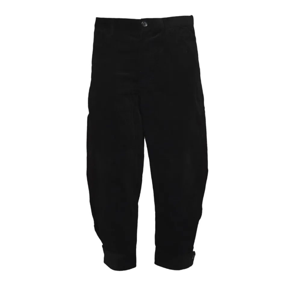 Comme des Garçons Shirt FNP001W24 pantalone velluto nero