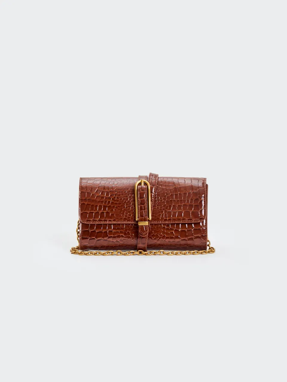 Vicolo Shibuya Belted pochette moka