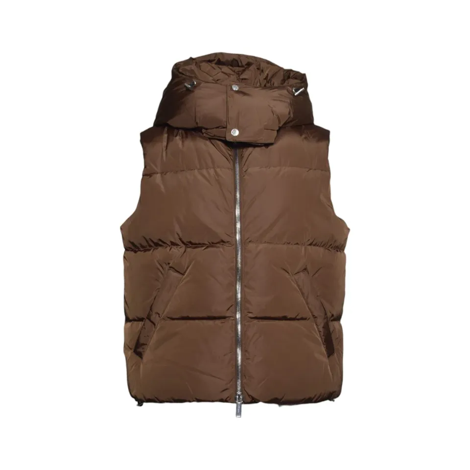 Dsquared2 S74FB0354S53817 gilet marrone piumino