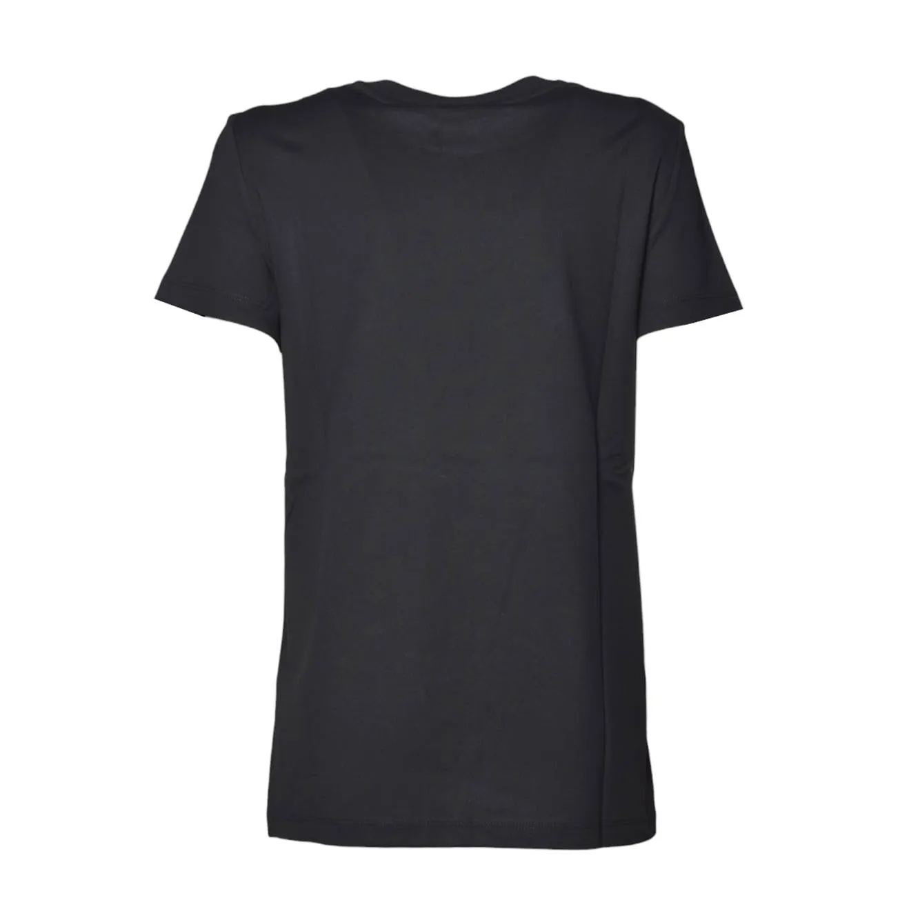 Max Mara 2511941042600 t-shirt donna nera cotone