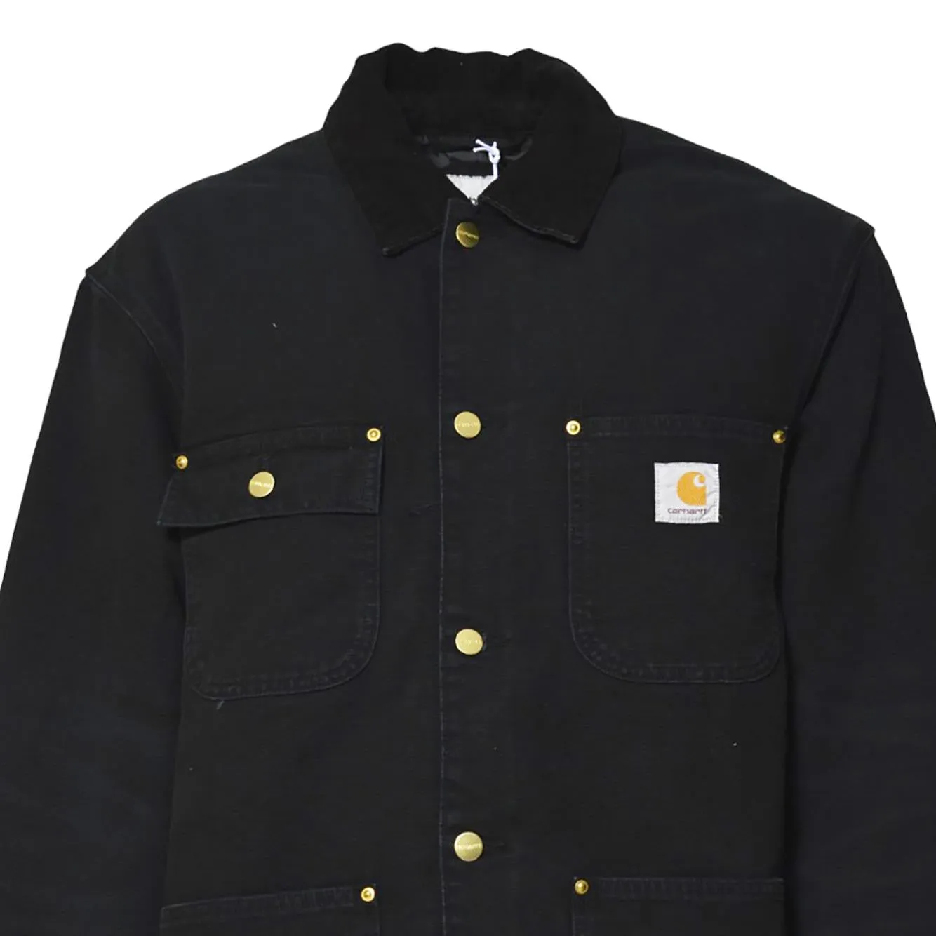 Carhartt WIP I035613 OG Chore Coat cappotto nero