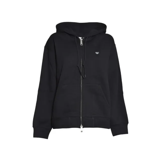 Carhartt WIP Small Heart I037153 felpa zip nera
