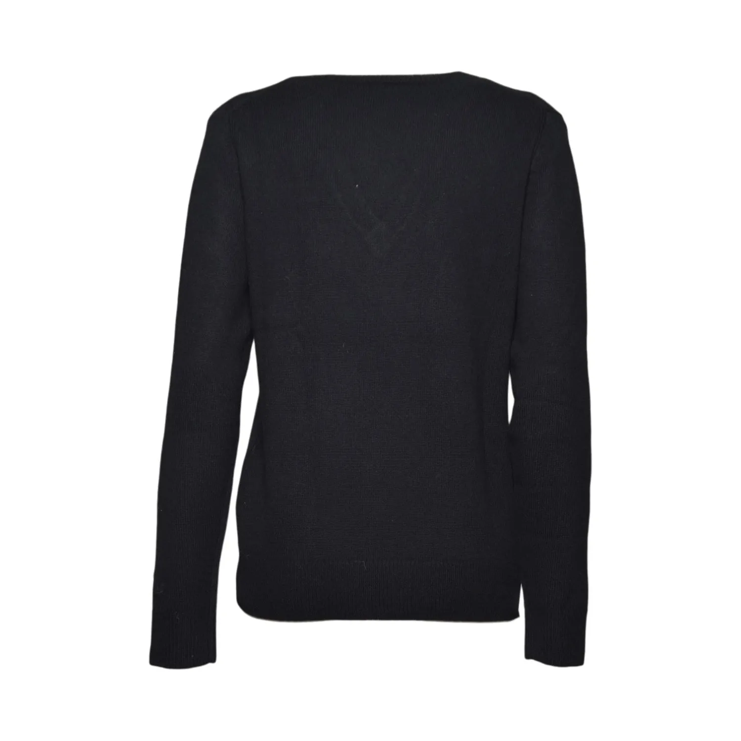 Saint Barth Pigalle PIG0002 maglione nero lana