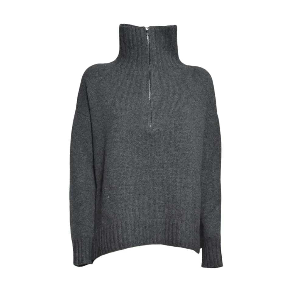 Max Mara Crasso maglia donna grigio scuro cashmere