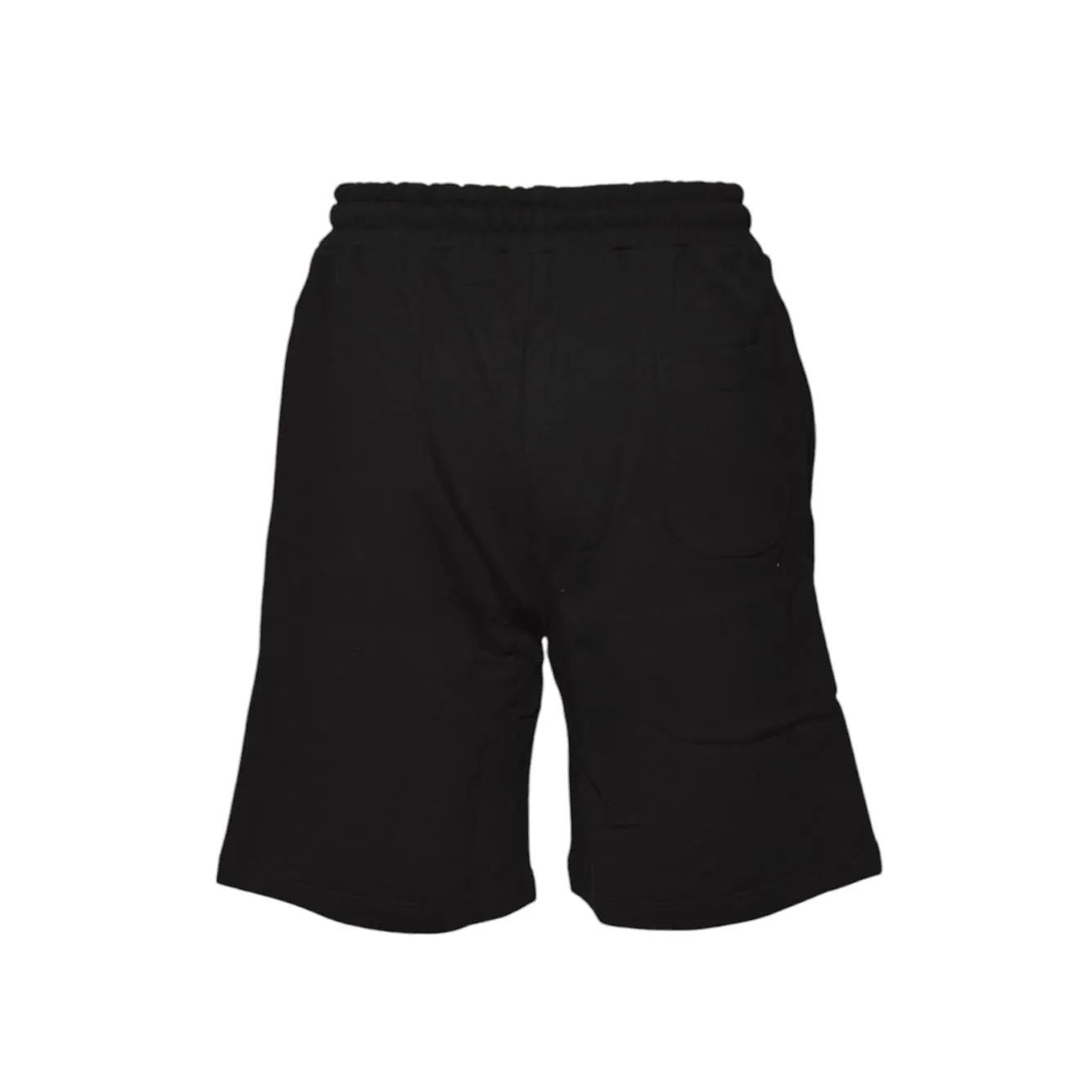 MSGM Junior S5MSJUBE070 bermuda ragazzo nero cotone