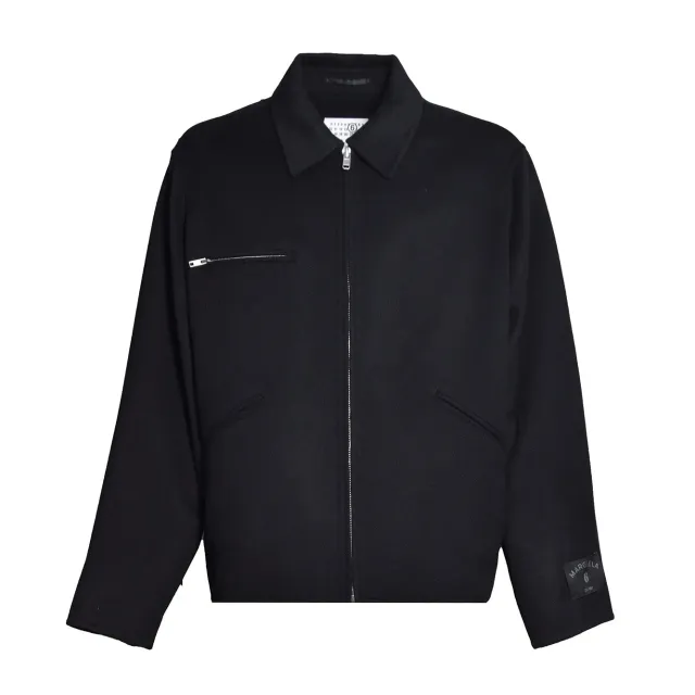 MM6 Maison Margiela SH0AM0099 giubbotto nero uomo 50 52