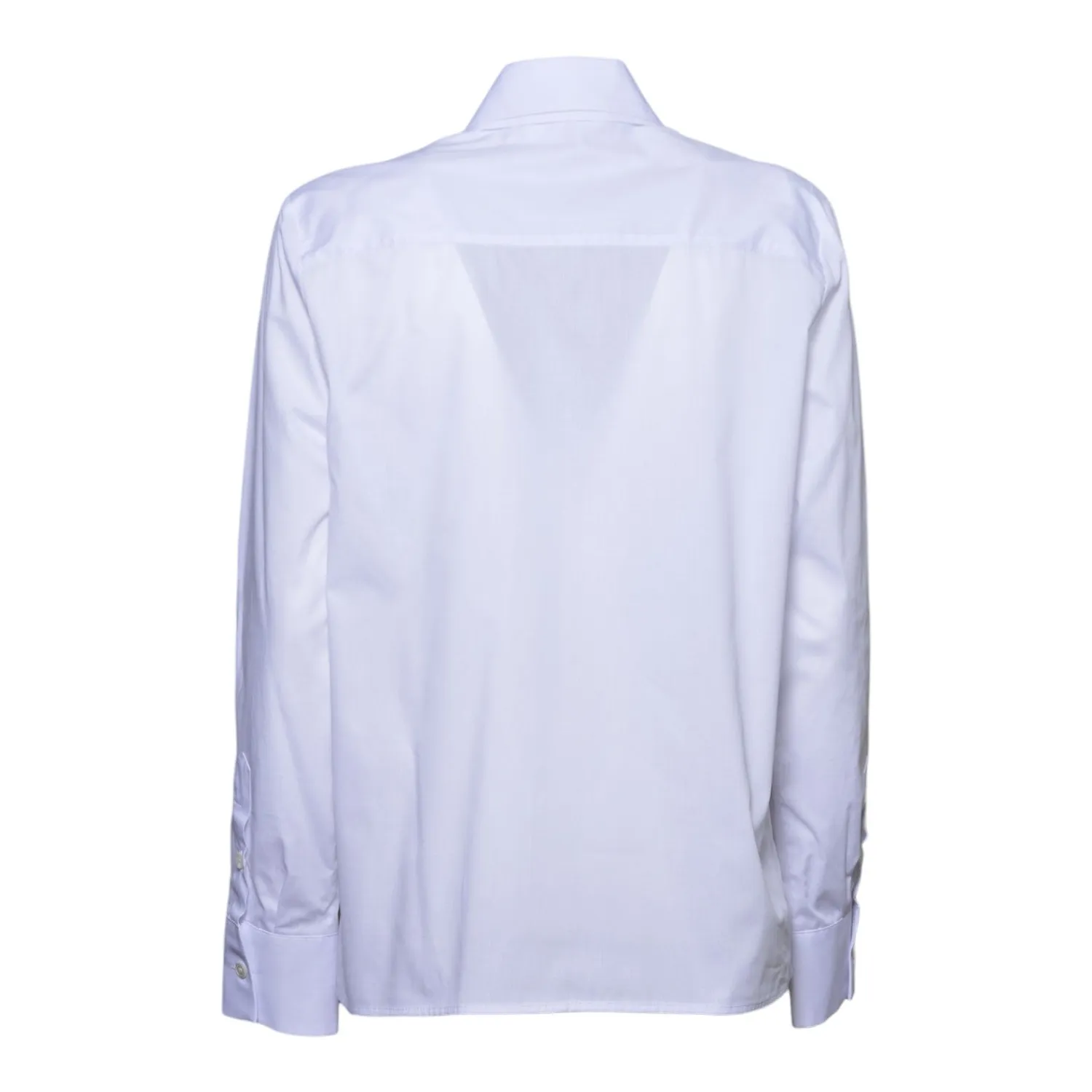 Solotre M1AC0153ACU01S blusa bianca donna elegante